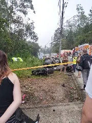 Como está a mulher vítima do acidente com morte