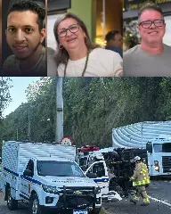 Divulgadas as identidades das pessoas mortas no acidente 