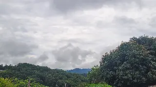 Temporal marca chegada de ciclone previsto