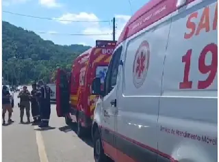 Homem morre atropelado em Brusque